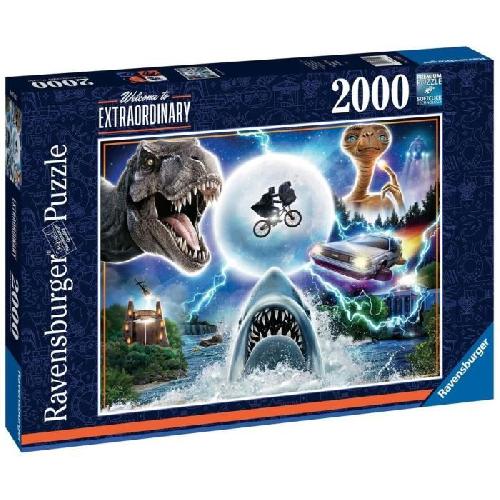 Puzzle Puzzle 2000 pieces Les films cultes d'Universal - Ravensburger - Cinéma - Adulte - Multicolore