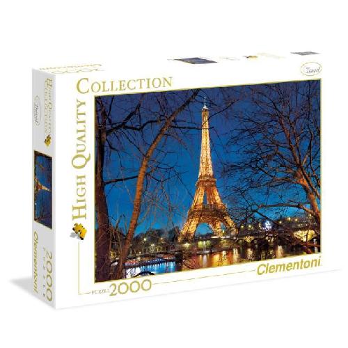 Puzzle Puzzle 2000 pieces - Paris - CLEMENTONI - Voyage et cartes - Adulte