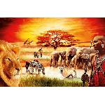 Puzzle Puzzle 3000 pieces La fierté du Massai. Adultes et enfant. Paysage et nature. Des 14 ans. Ravensburger