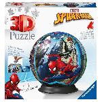 Puzzle 3D Ball 72 p - Spider-man - Ravensburger - Pour Enfant de 6 ans et plus - Rouge et bleu