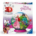 Puzzle Puzzle 3D Ball Disney Princesses - Des 6 ans - Ravensburger - 11579