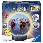 Puzzle 3D Ball La Reine des Neiges 2 illuminé - Ravensburger - Enfant 6 ans et plus