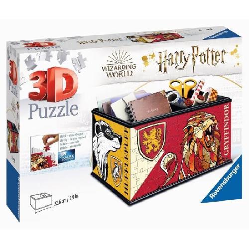 Puzzle Puzzle 3D Boite de rangement Harry Potter - Ravensburger - 216 pieces - Sans colle - Des 8 ans