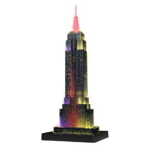 Puzzle Puzzle 3D Empire State Building illumine - Ravensburger - 216 pieces - LEDS couleur - Des 10 ans