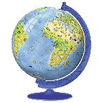 Puzzle 3D Globe terrestre 180 pieces - Ravensburger - Éducatif - Sans colle - Des 7 ans