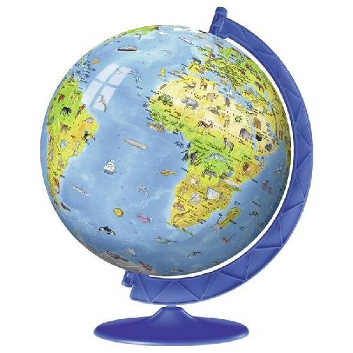 Puzzle Puzzle 3D Globe terrestre 180 pieces - Ravensburger - Éducatif - Sans colle - Des 7 ans