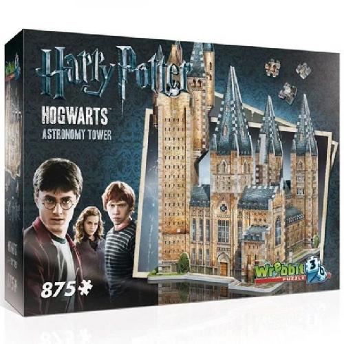 Figurine De Jeu PUZZLE 3D - Harry Potter - Poudlard Tour d'Astronomie - 875 pcs