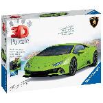Puzzle 3D Lamborghini Huracán EVO verte - Ravensburger - 108 pieces