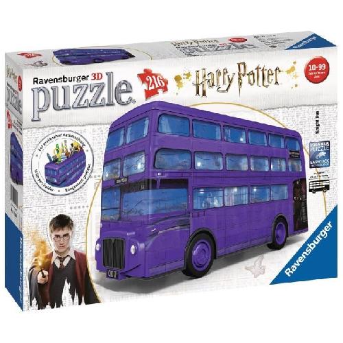 Puzzle Puzzle 3D Magicobus Harry Potter - Ravensburger - Véhicule 216 pieces - Sans colle - Des 12 ans