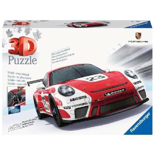 Puzzle Puzzle 3D Porsche 911 GT3 Cup Salzburg -avec grille-