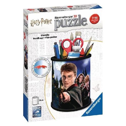 Puzzle Puzzle 3D Pot a crayons Harry Potter - Ravensburger - Sans colle - 54 pieces - Des 6 ans