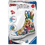 Puzzle Puzzle 3D Sneaker Avengers - Ravensburger - Pot a crayons 108 pieces - Des 8 ans