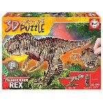 Puzzle Puzzle 3D T-Rex - EDUCA - Animaux - Mixte - 82 pieces