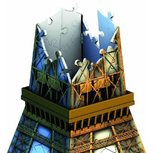 Puzzle Puzzle 3D Tour Eiffel - Ravensburger - 216 pieces - sans colle - Architecture et monument