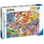 Puzzle 5000 pieces - Pokemon Allstars - Ravensburger