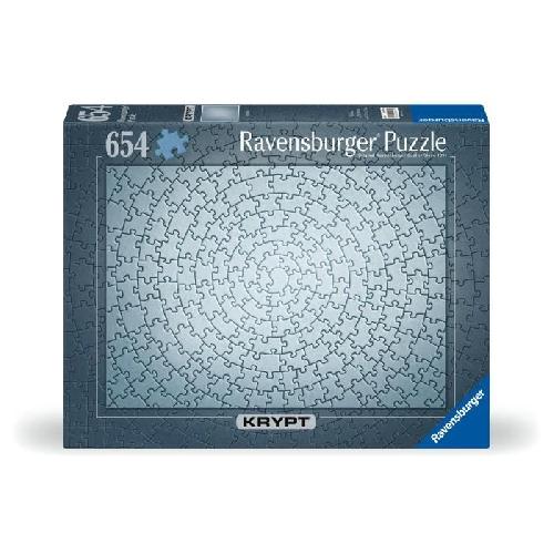 Puzzle Puzzle 654 pieces Krypt Silver. Adultes & enfants des 14 ans. Challenge monochrome. 12000071. Ravensburger