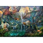 Puzzle Puzzle 9000 pieces La foret magique des dragons. Fantastique. Adulte. 16721. Ravensburger