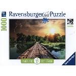 Puzzle Adulte 1000 pieces - Paysage Lumiere Mystique - Ravensburger