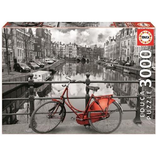 Puzzle Puzzle Amsterdam 3000 Pieces - EDUCA - Paysage et nature - Mixte