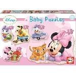 Puzzle Puzzle bébé EDUCA - BABY MINNIE - 5 puzzles progressifs de 3 a 5 pieces