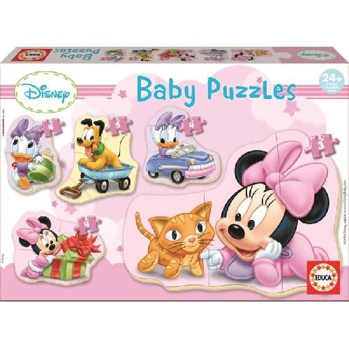 Puzzle Puzzle bébé EDUCA - BABY MINNIE - 5 puzzles progressifs de 3 a 5 pieces