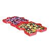 Puzzle Boîte de tri pour puzzle - Clementoni - Multicolore - 6 compartiments de rangement en forme de piece de puzzle