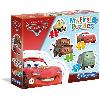 Puzzle CLEMENTONI - My First Puzzles - Cars - Puzzle évolutif 3-6-9-12 pieces - Mixte - A partir de 2 ans