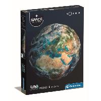Puzzle Clementoni - NASA - Puzzle 500 pieces rond - Terre