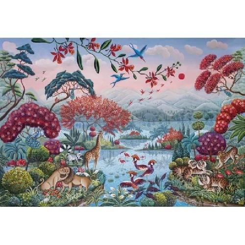 Puzzle Puzzle - Clementoni - The Peaceful Jungle - 2000 pieces - Animaux - Multicolore