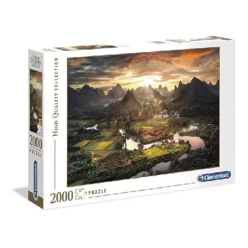 Puzzle Puzzle - Clementoni - View of China - 2000 pieces - Multicolore - Architecture et monument