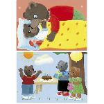 Puzzle Puzzle - EDUCA - Petit Ours Brun : Ensemble de 2 puzzles de 20 pieces pour enfants des 4 ans