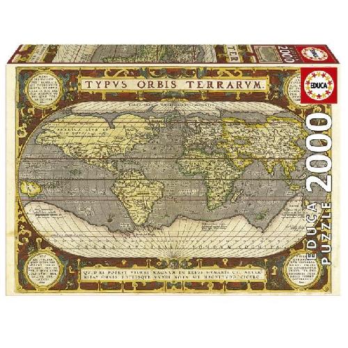 Puzzle Puzzle éducatif Planisphere - 2000 pieces - EDUCA
