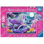 Puzzle Puzzle enfant 100 pieces XXL - Licorne scintillante - Ravensburger