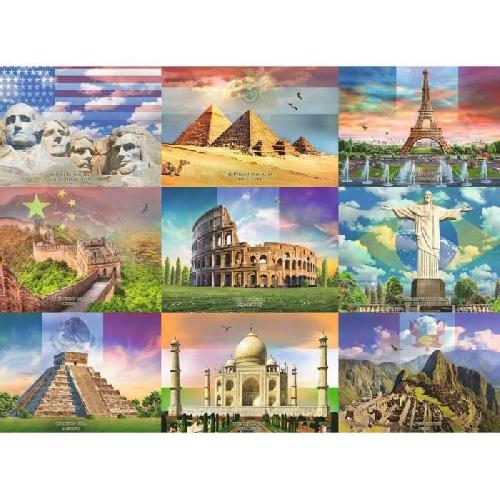 Puzzle Puzzle Enfant 200 p XXL - Les monuments du monde - Ravensburger - Architecture et monument - Des 8 ans