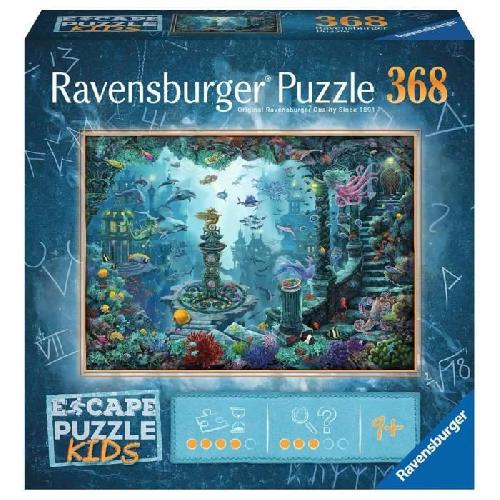 Puzzle Puzzle Escape Enfant Au royaume sous-marin. Puzzle 368 pieces. Des 9. 13395. Ravensburger