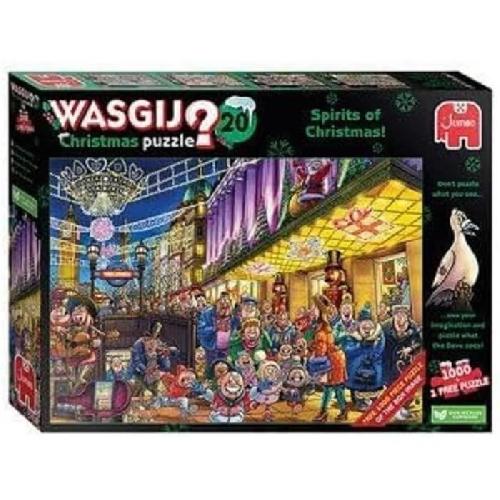 Puzzle Puzzle - JUMBO - Wasgij Christmas 20 2x1000 pcs - Imaginez ce qui va arriver (1 puzzle gratuit)