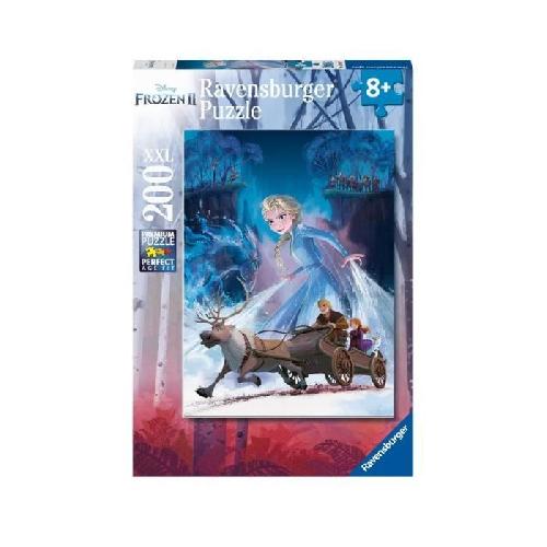 Puzzle Puzzle La Reine des Neiges 2 - Ravensburger - 200 pieces XXL - Foret mystérieuse - Enfant 8 ans et plus