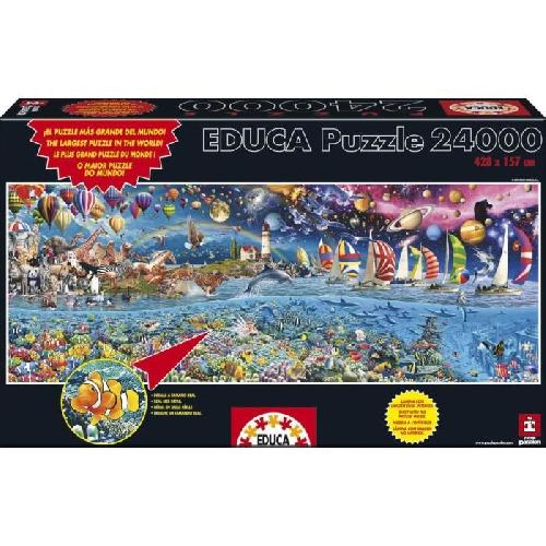 Puzzle Puzzle La Vie 24000 Pieces - EDUCA - Tableaux et peintures - Multicolore - Adulte