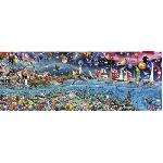 Puzzle Puzzle La Vie 24000 Pieces - EDUCA - Tableaux et peintures - Multicolore - Adulte