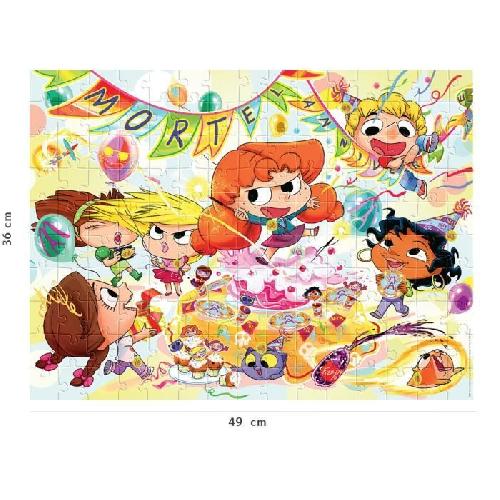 Puzzle Puzzle Nathan Mortel Anniversaire Mortelle Adele - NATHAN - 150 pieces - Dessins animés et BD - Enfant