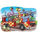 Jeu D'apprentissage Puzzle - ORCHARD - Big Fire Engine - 20 pieces - Multicolore - Pour enfants a partir de 24 mois