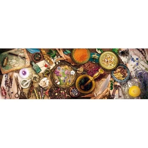 Puzzle Puzzle panoramique 1000 pieces - Clementoni - Herbalist Desk - Nature morte et objets - Multicolore - 98 x 33 cm
