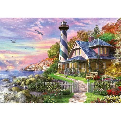 Puzzle Puzzle Paysage et Nature - EDUCA - Phare A Rock Bay - 1000 pieces - Adulte