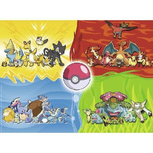 Puzzle Puzzle Pokémon 150 pieces XXL - Différents types de Pokémon - Ravensburger