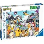 Puzzle Pokemon Classics 1500 pieces - Ravensburger - Puzzle adultes des 14 ans