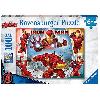 Puzzle Puzzle 100 pieces XXL. Le puissant Iron Man / Marvel Avengers. 00013377. A partir de 6 ans. Ravensburger. MARVEL HEROS