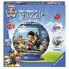 Puzzle Puzzle 3D Ball Pat'Patrouille - Ravensburger - 72 pieces numérotées - Diametre 13 cm