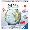 Puzzle Puzzle 3D Globe 540 pieces - Ravensburger - Educatif pour enfants - Sans colle - Des 12 ans