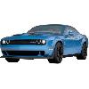 Puzzle Puzzle 3D Véhicules - Dodge Challenger SRT Hellcat Redeye Widebody - 108 pieces numérotées - Ravensburger