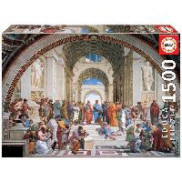 Puzzle Puzzle EDUCA 1500 pieces - Collection Art (Classe de danse / School of Athens)